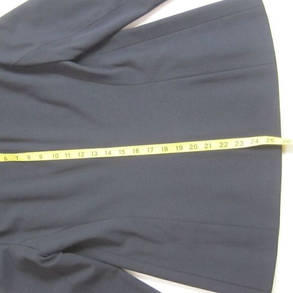 Lafayette 148 New York Jacket Blazer Zip Up Navy - Picture 7 of 7